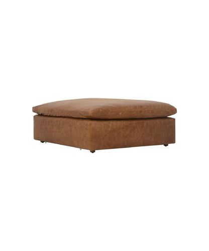Andrew Martin Truman Leather Junior Footstool
