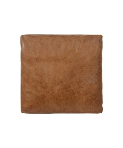 Andrew Martin Truman Leather Footstool
