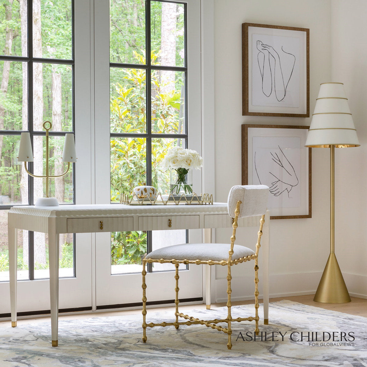Ashley Childers Fountain Writing Desk