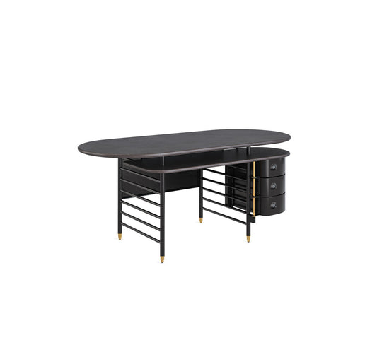 Frank Lloyd Wright Racine Desk with Storage