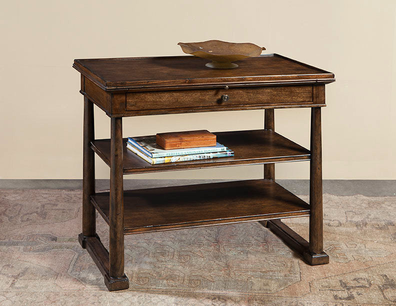 Port Eliot French Tier End Table