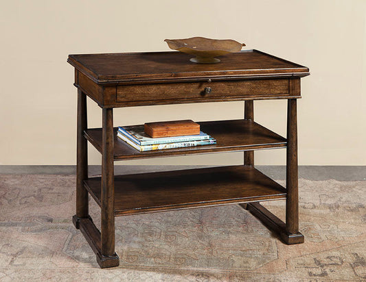 Port Eliot French Tier End Table