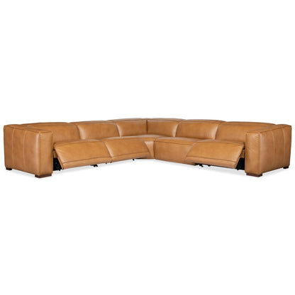 Fresco 5 Seat Sectional 4-PWR