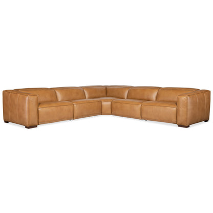 Fresco 5 seat sectional 3-PWR