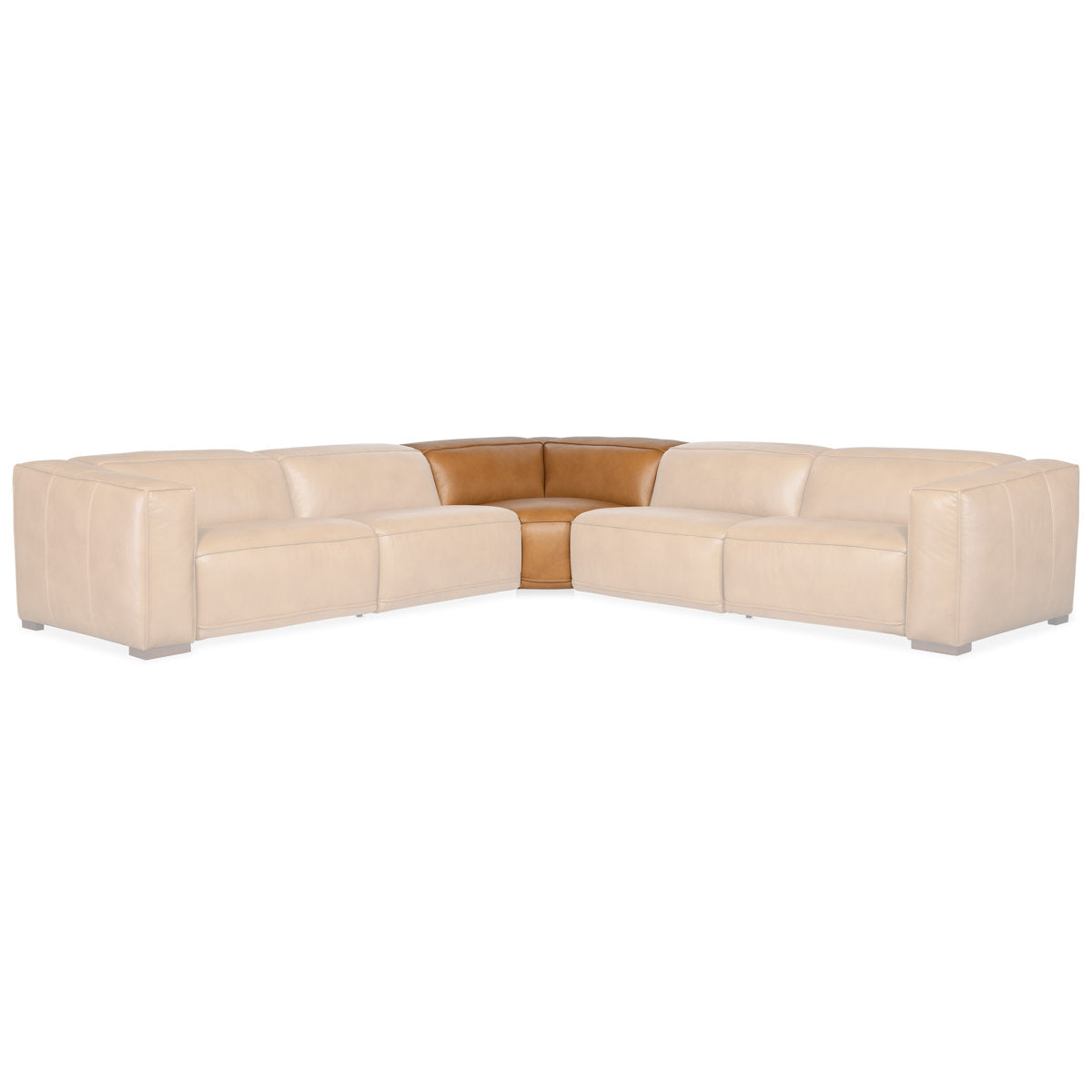 Fresco 5 seat sectional 3-PWR