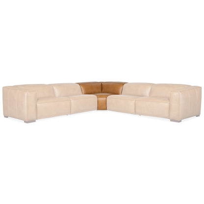 Fresco 5 seat sectional 3-PWR