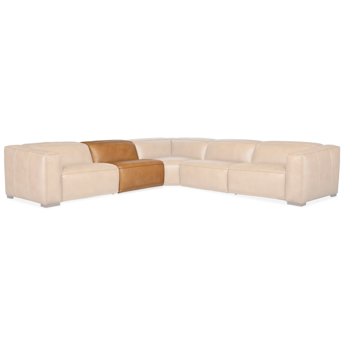 Fresco 5 seat sectional 3-PWR