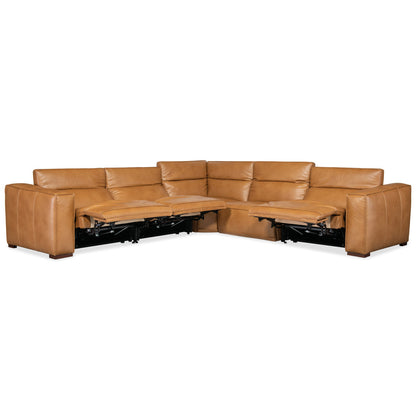 Fresco 5 seat sectional 3-PWR
