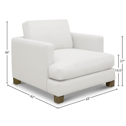 Gtxr Leather Galaxy 100 Top Grain Leather Modern Club Chair