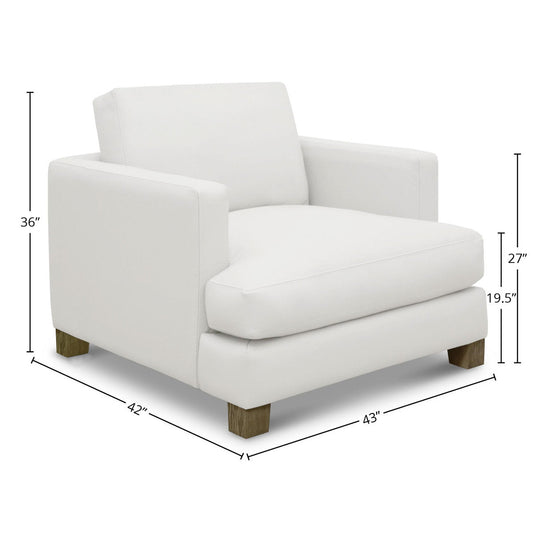 Gtxr Leather Galaxy 100 Top Grain Leather Modern Club Chair