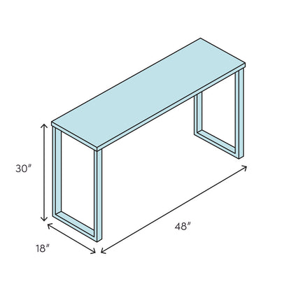 Gax Solid Wood Console Table