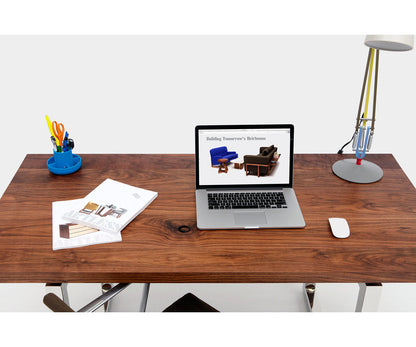 Gax Solid Wood Writing Desk
