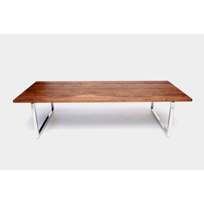 Gax Walnut Wood Dining Table
