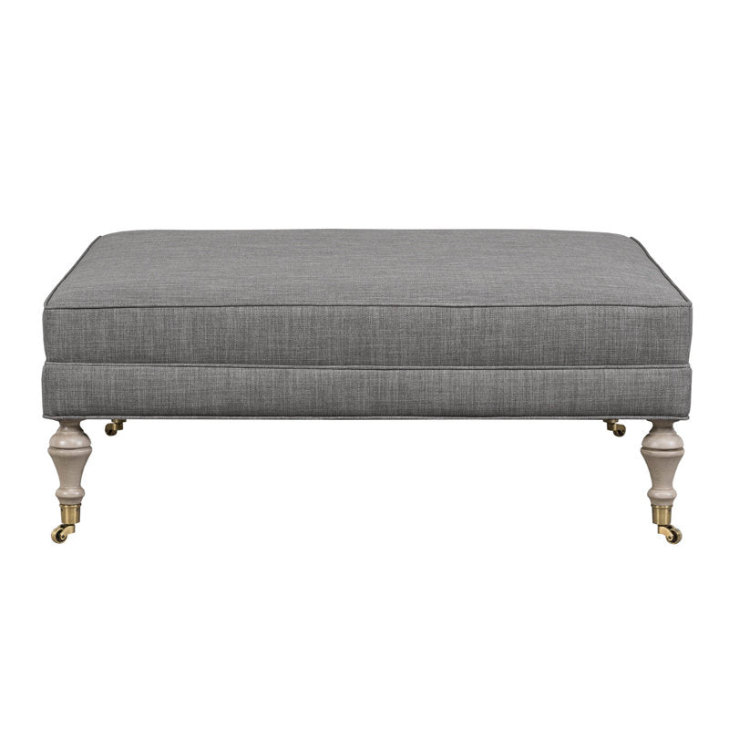 Duralee Geneva 40 Square Cocktail Ottoman