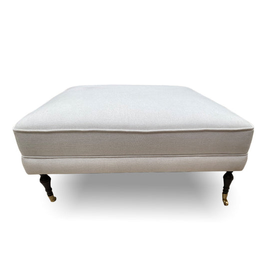 Duralee Geneva 40 Wide Square Cocktail Ottoman