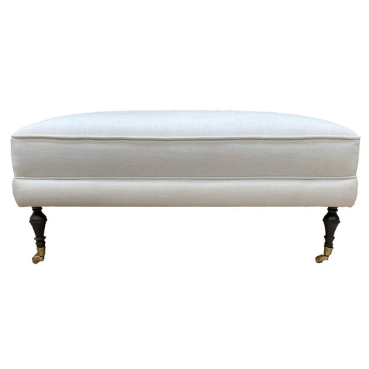 Duralee Geneva 40 Wide Square Cocktail Ottoman