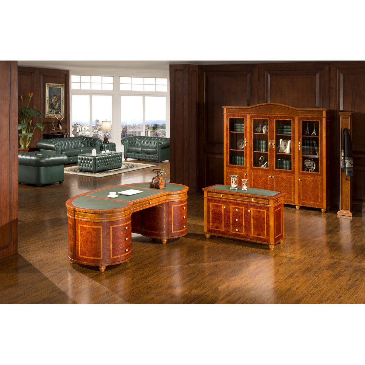 Genoa Solid Wood Bookcase