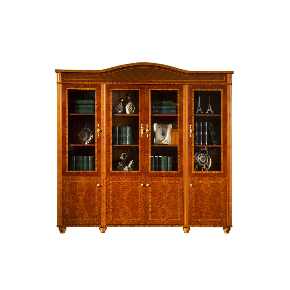 Genoa Solid Wood Bookcase