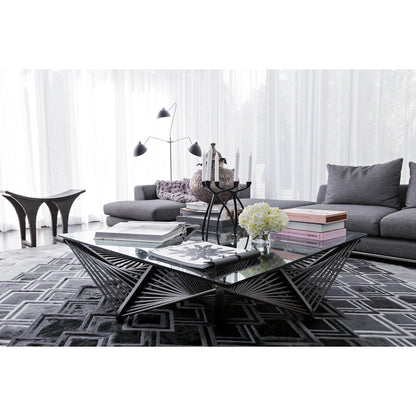 Geo Glass Coffee Table