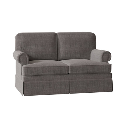 Duralee Georgetown 60 Rolled Arm Loveseat