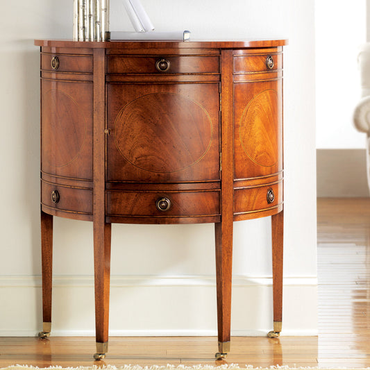 Modern History Home Georgian 1 Door Accent Cabinet