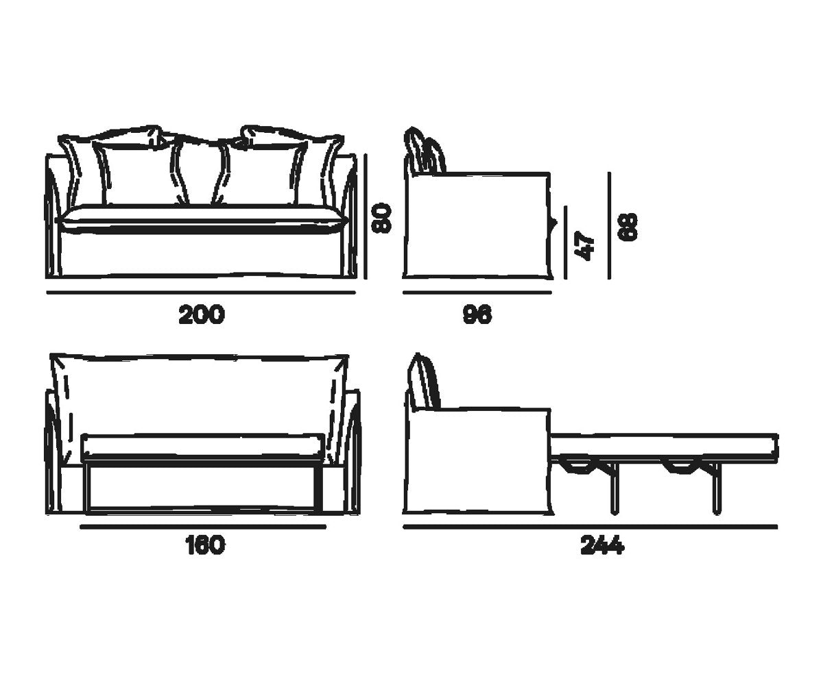 Ghost 15 Sofa Bed