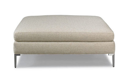 Hickory White Gibbs Ottoman