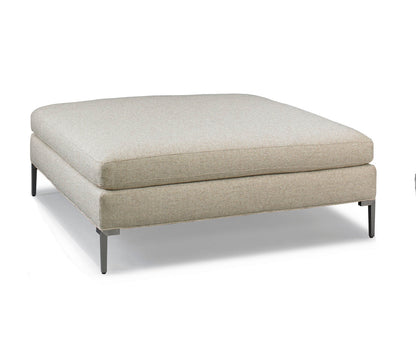 Hickory White Gibbs Ottoman