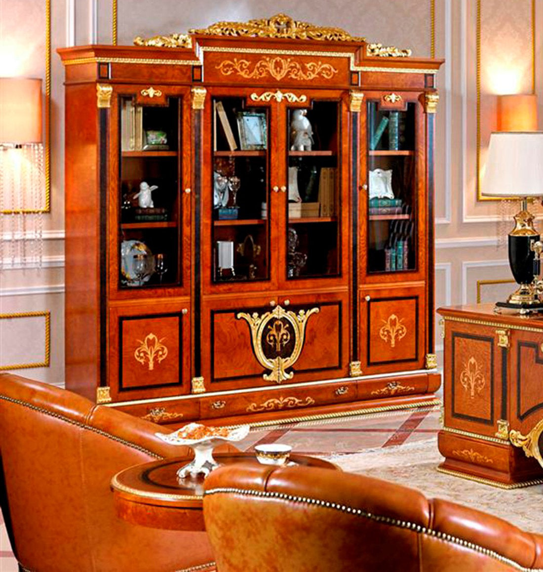 Giorno Solid Wood Bookcase