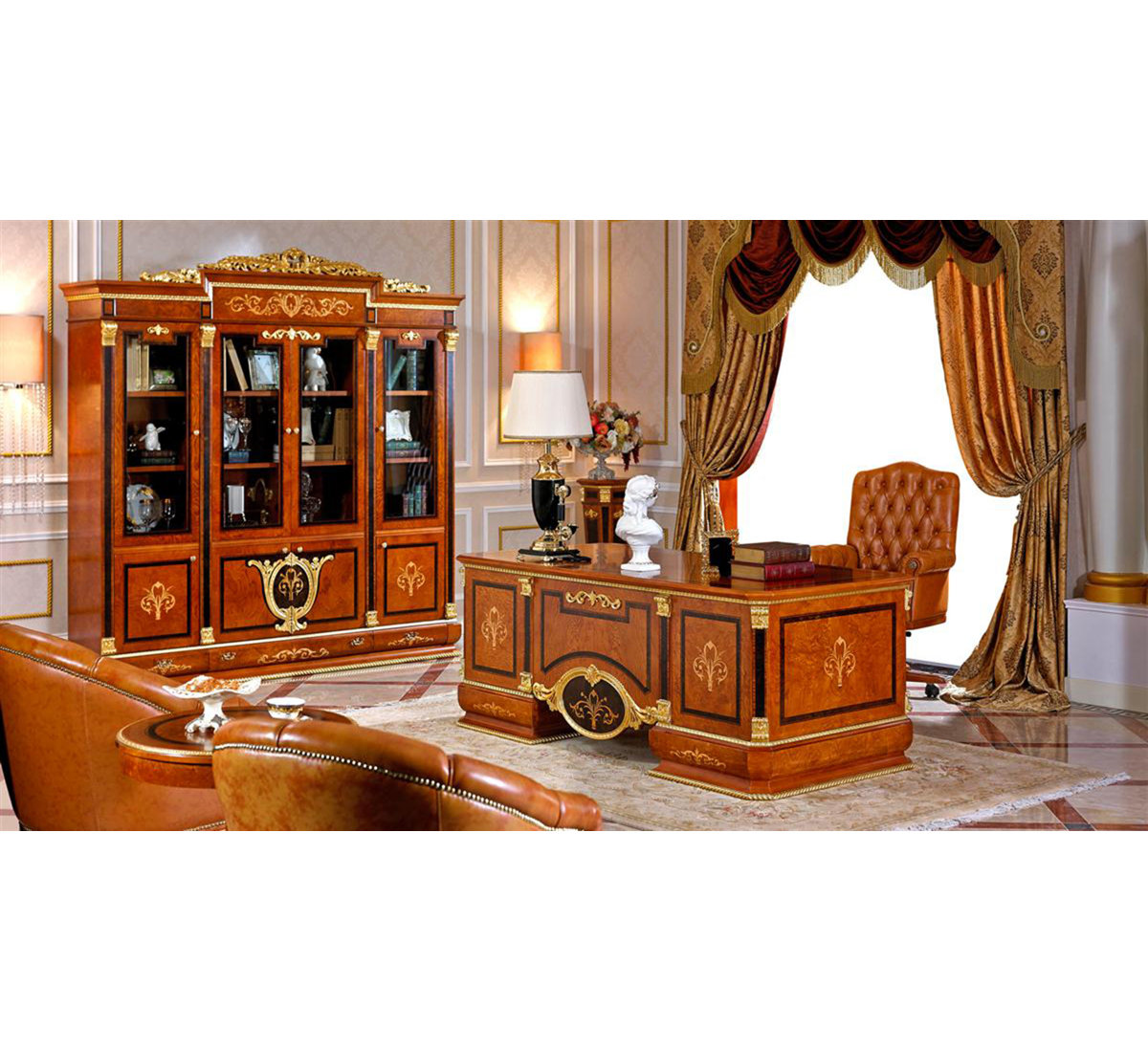 Giorno Solid Wood Bookcase