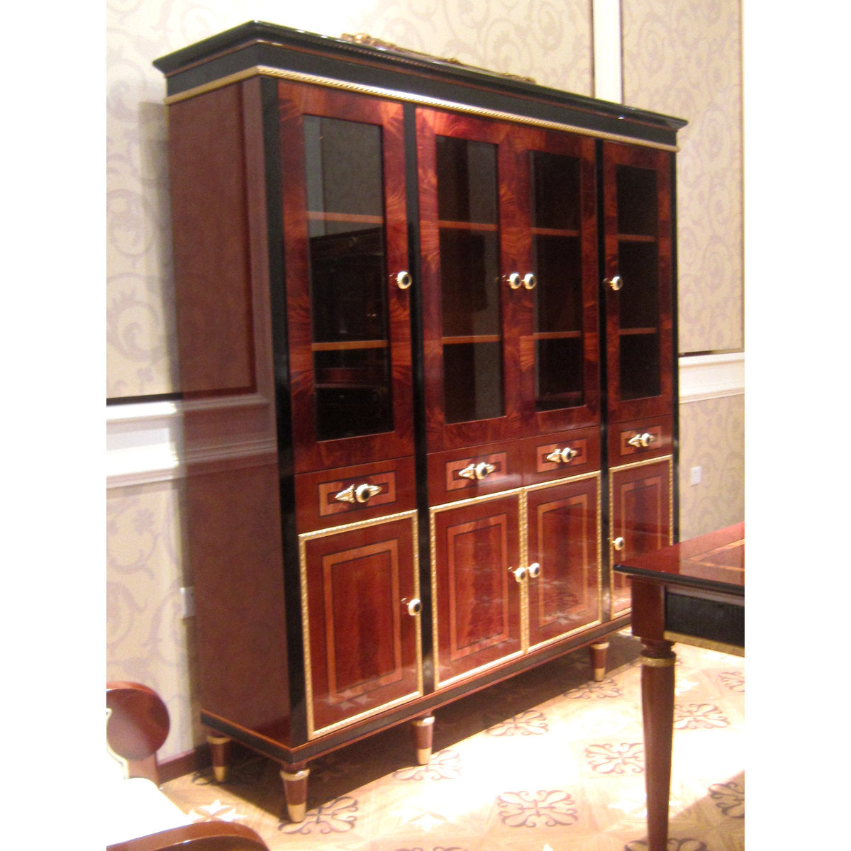 Giovanni Solid Wood Bookcase