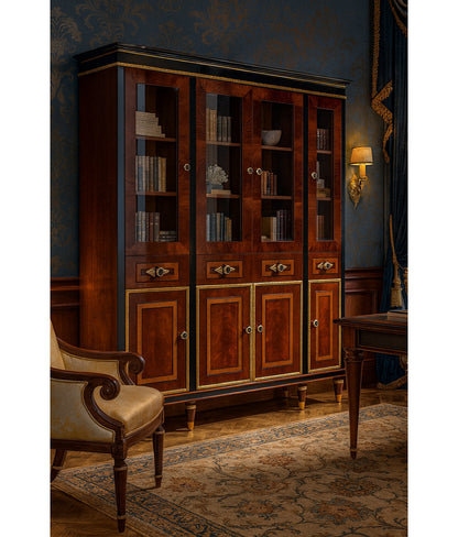 Giovanni Solid Wood Bookcase