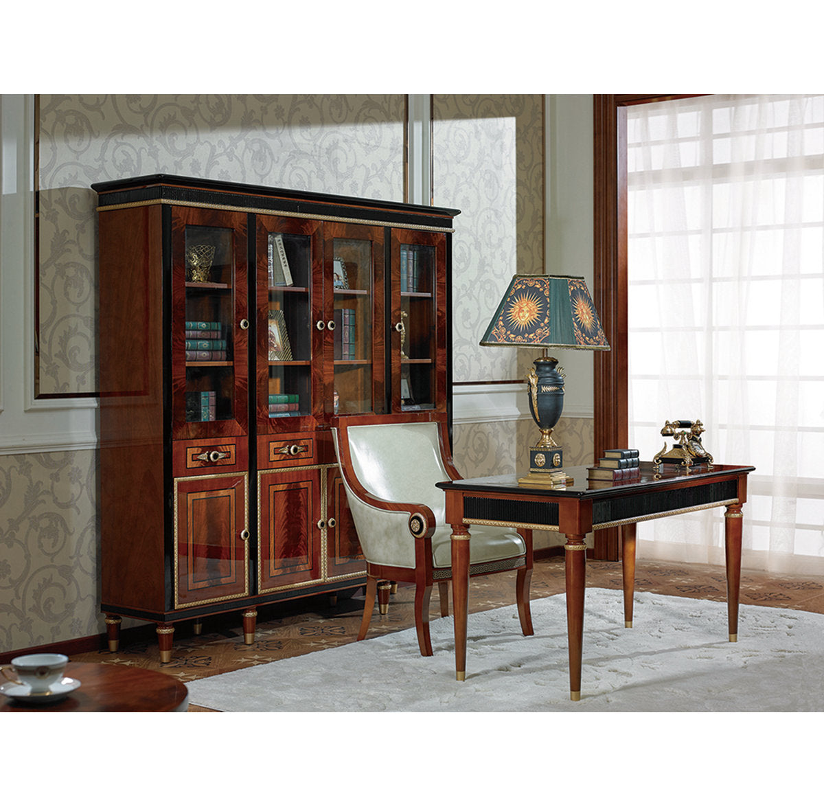 Giovanni Solid Wood Bookcase
