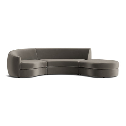 Giselle 3-Piece Left Arm Sectional