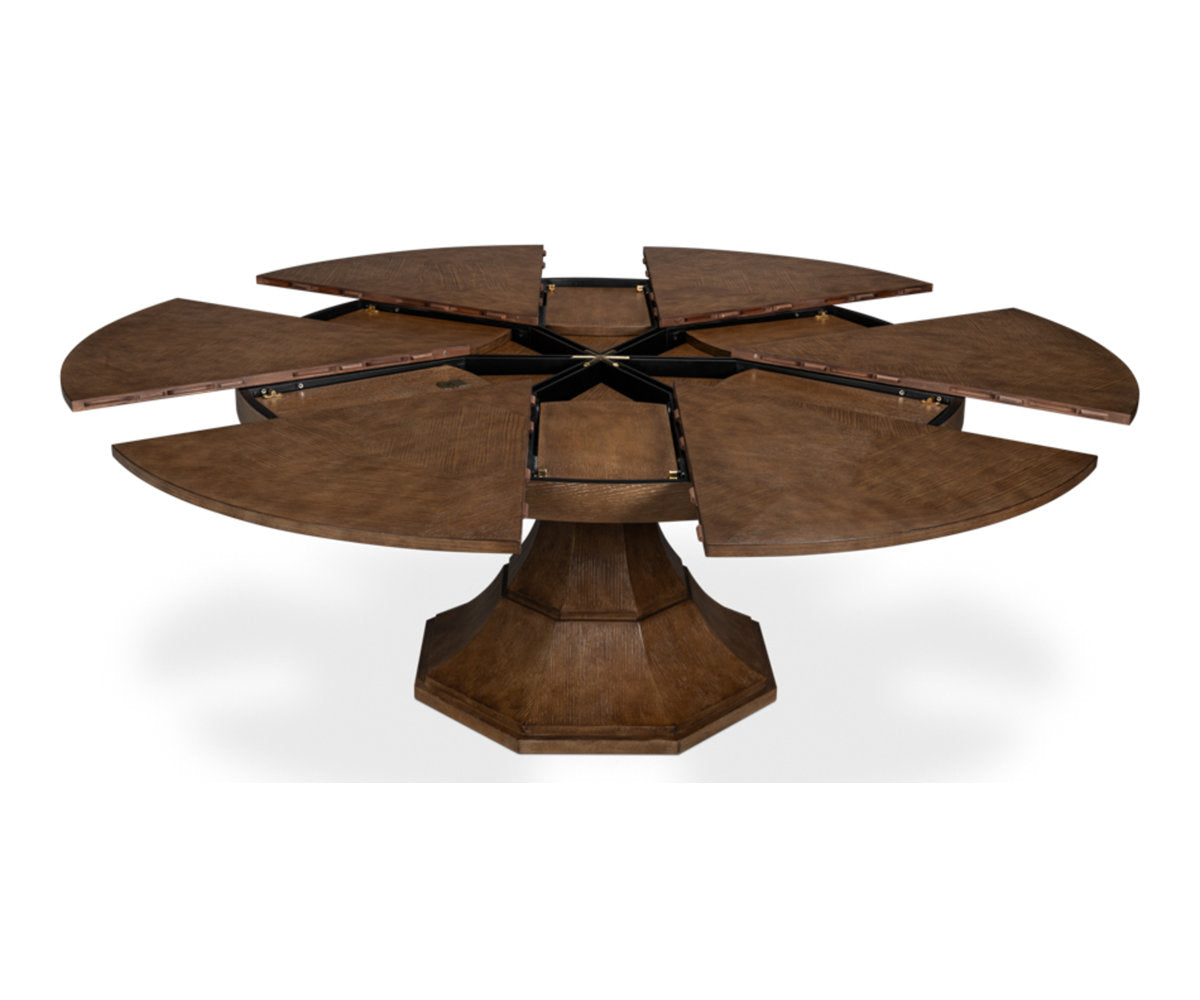 Giselle Round Solid Oak Dining Table