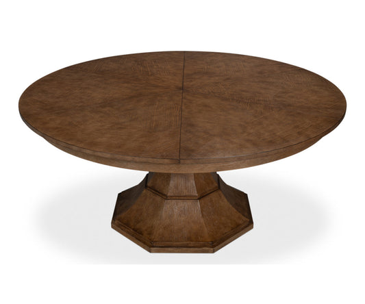 Giselle Round Solid Oak Dining Table