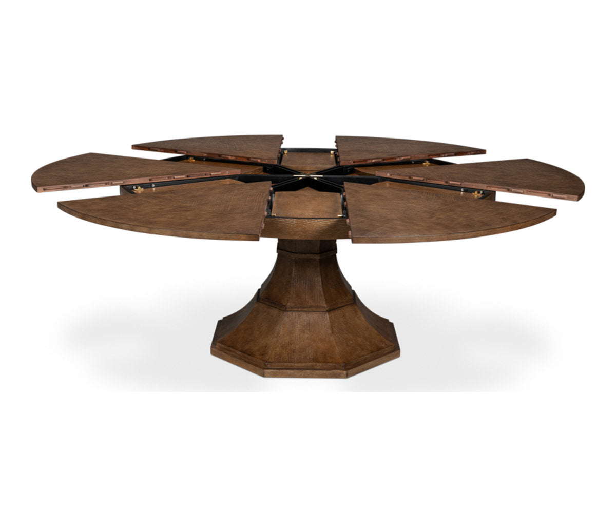 Giselle Round Solid Oak Dining Table
