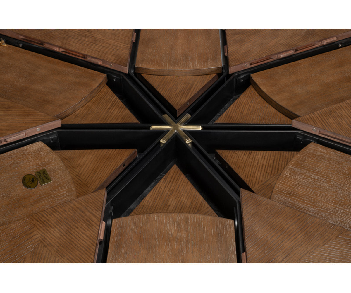 Giselle Round Solid Oak Dining Table