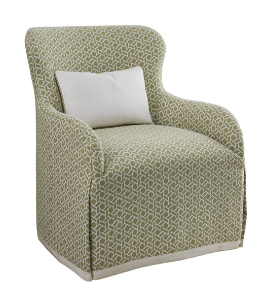 Giselle Swivel Armchair Chair with Ottoman