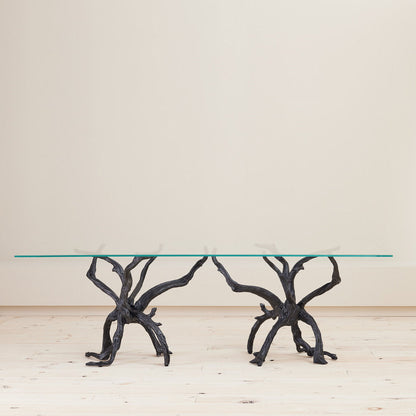 Studio A Home Monterey Rectangle Dining Table Natural Iron