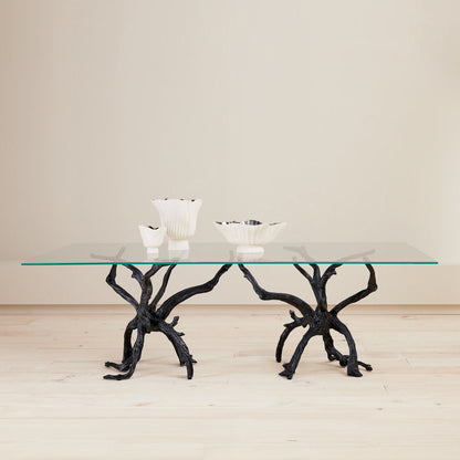Studio A Home Monterey Rectangle Dining Table Natural Iron