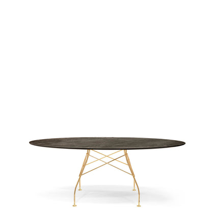 Glossy Oval Dining Table