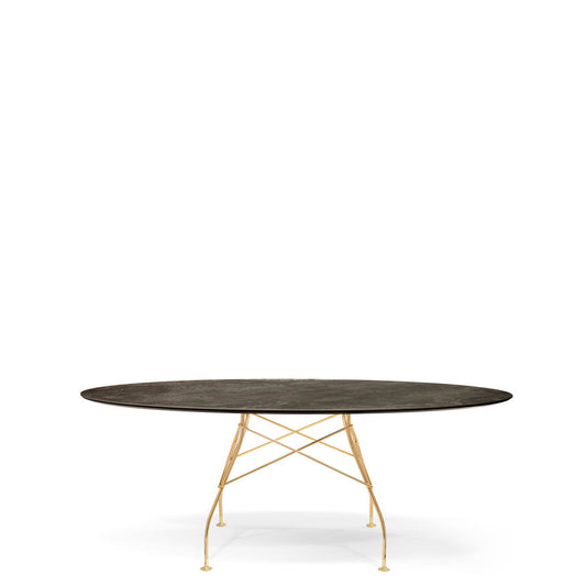 Glossy Oval Dining Table