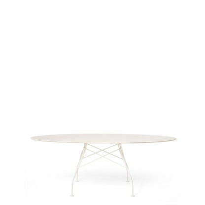 Glossy Oval Dining Table