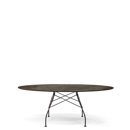 Glossy Oval Dining Table