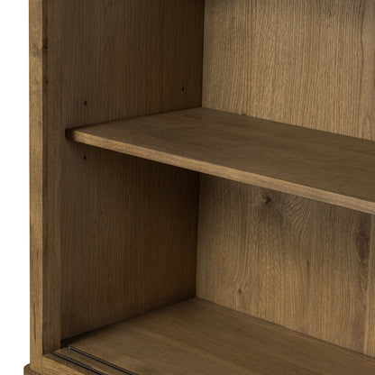 Four Hands Grand Cabinet Honey Brown Oak