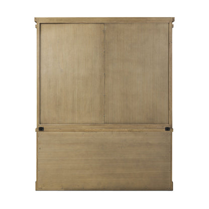 Four Hands Grand Cabinet Honey Brown Oak