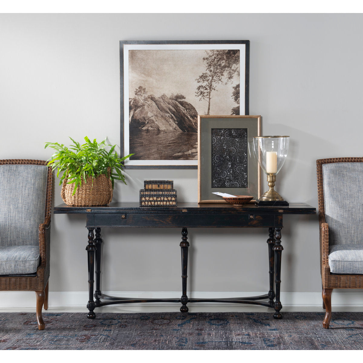 Grand Tour 72'' W Solid Wood Console Table