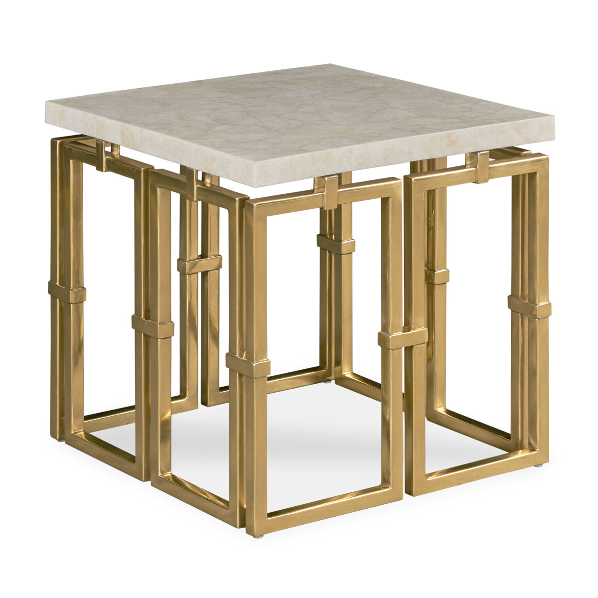 Grand Tour Stone End Table