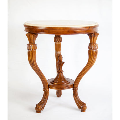 The Silver Teak 3 Legs Coffee Table